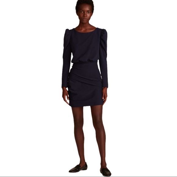 NWT LA VIE REBECCA TAYLOR French Terry Dress - Picture 4 of 7